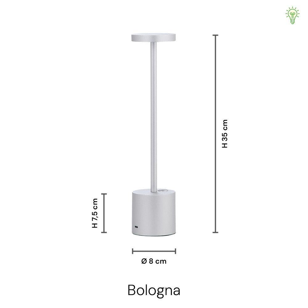 Bologna LED Trådløs Bordlampe Messing