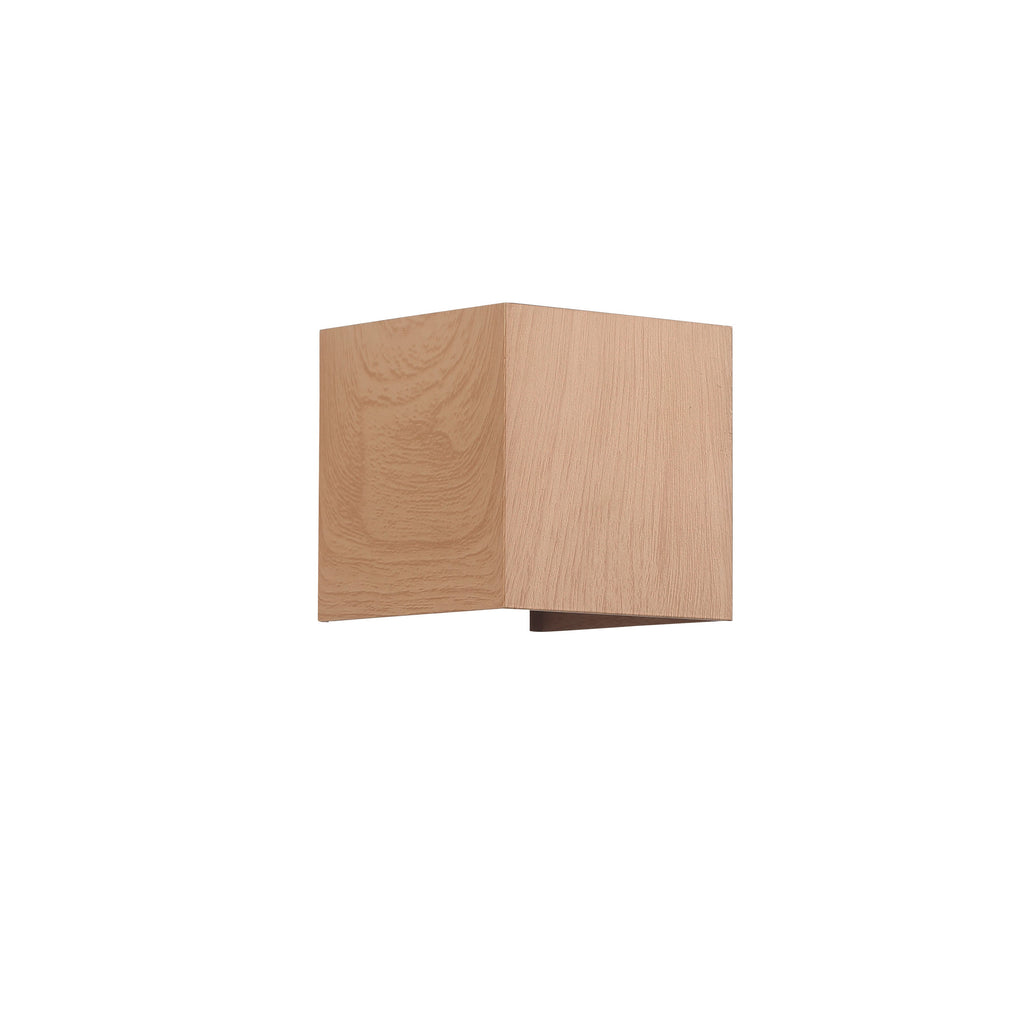 LED Væglampe 6W Udendørs Wood