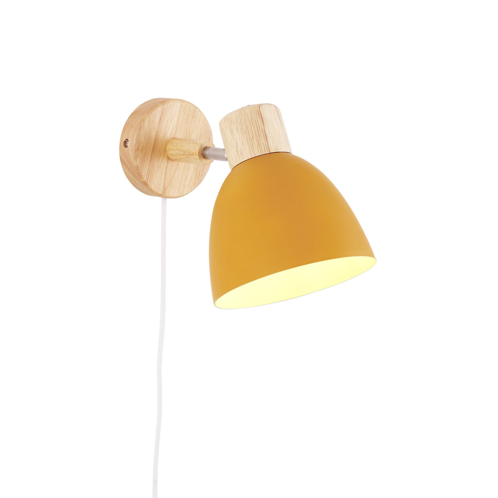 Pino Væglampe Mustard