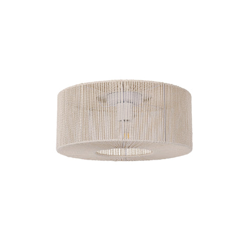 Braided Loftlampe Ø46 Raw White