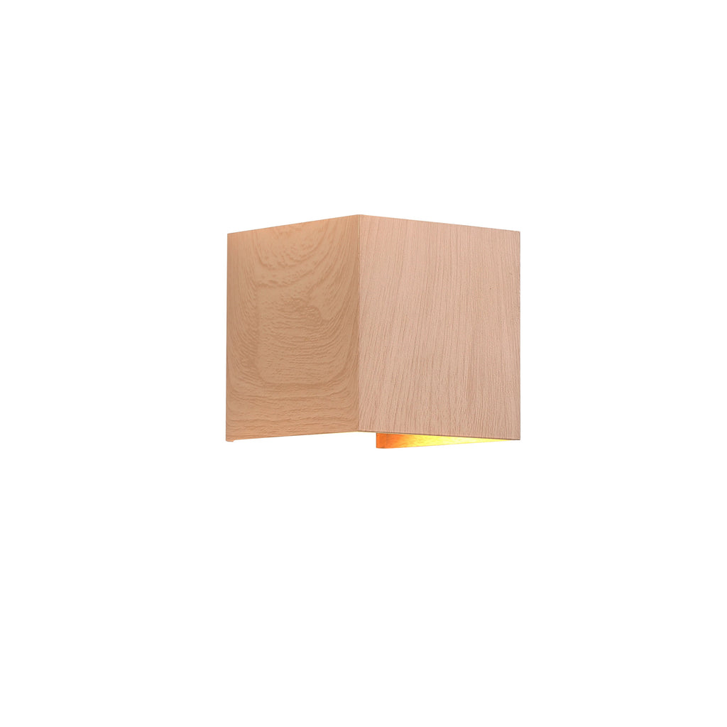 LED Væglampe 6W Udendørs Wood