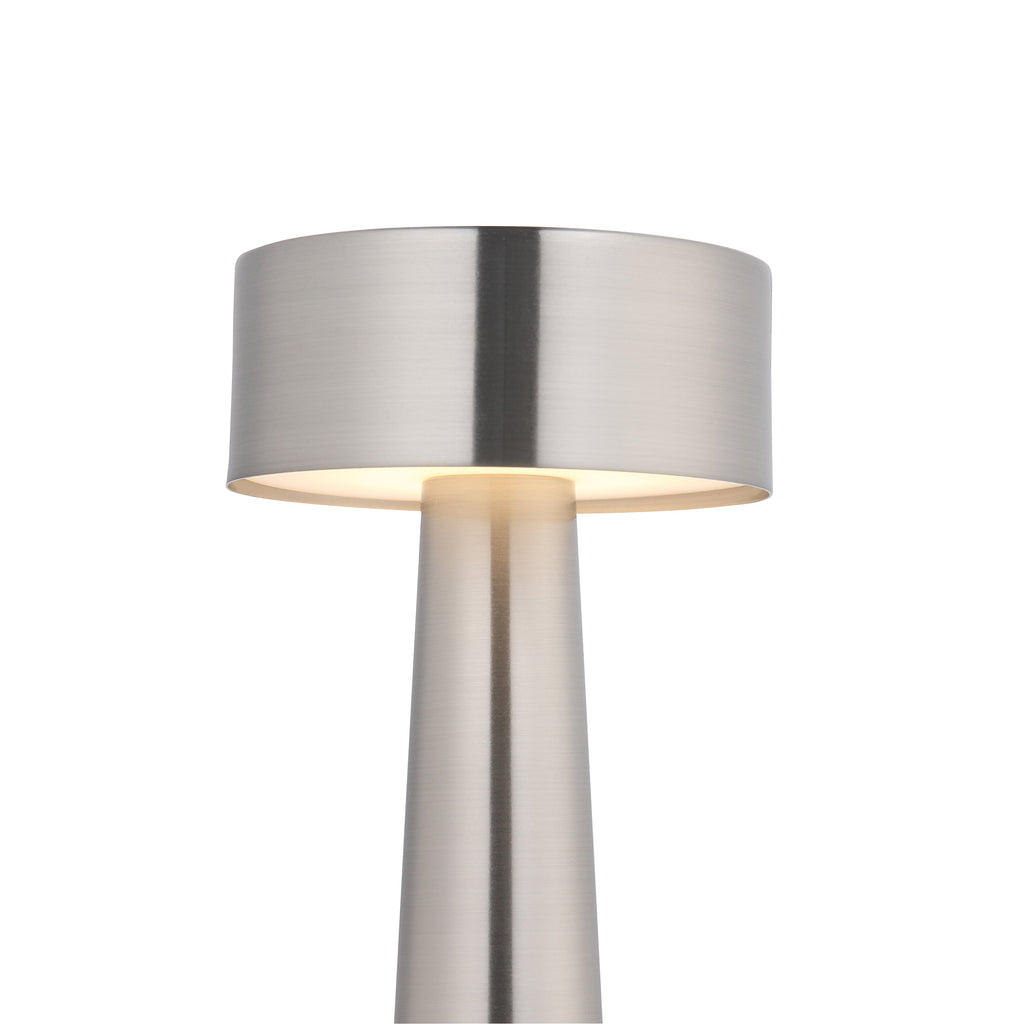 Verona LED Trådløs Bordlampe Krom