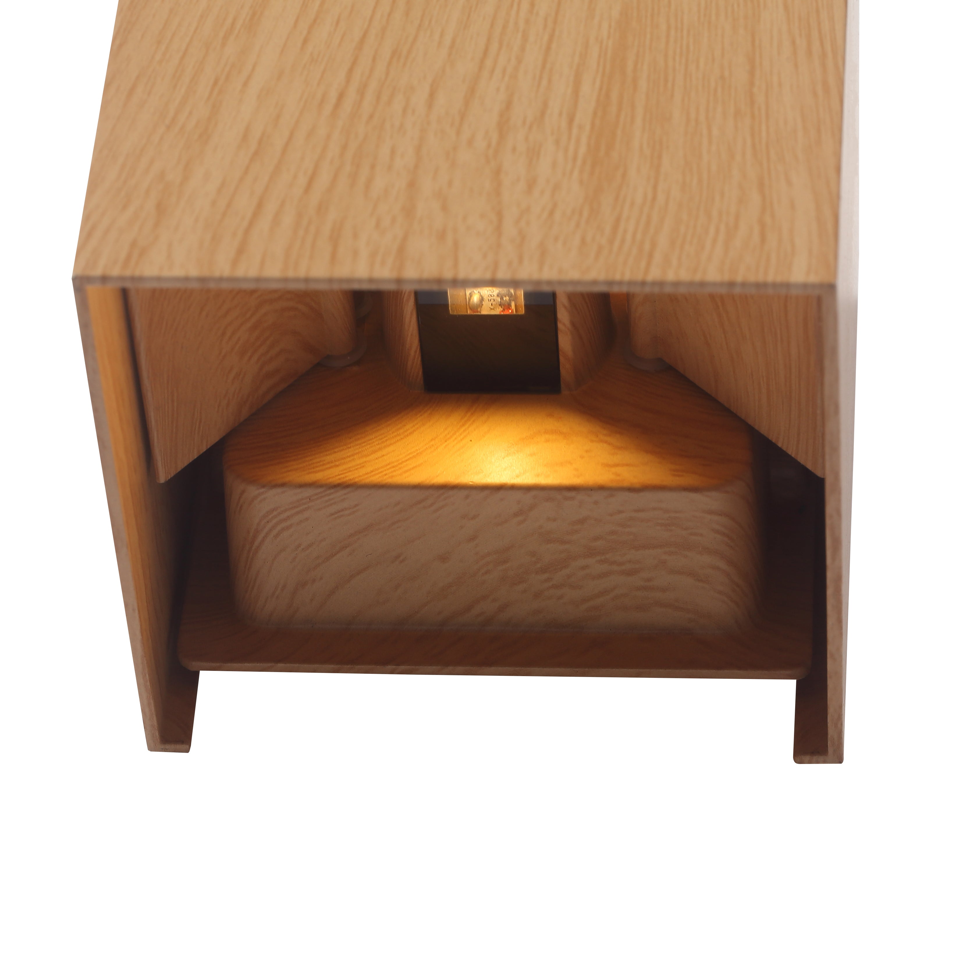 LED Væglampe 6W Udendørs Wood