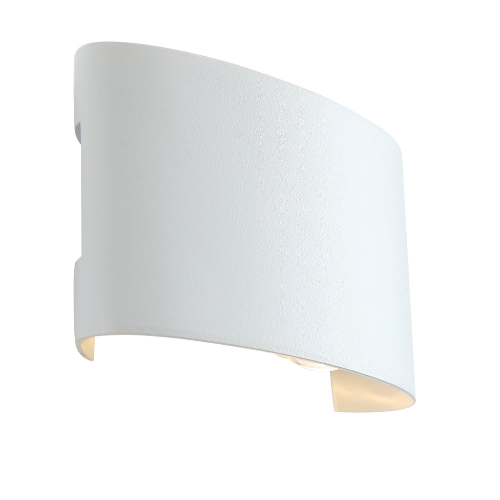 Ortelo 4W 12cm Væglampe Hvid