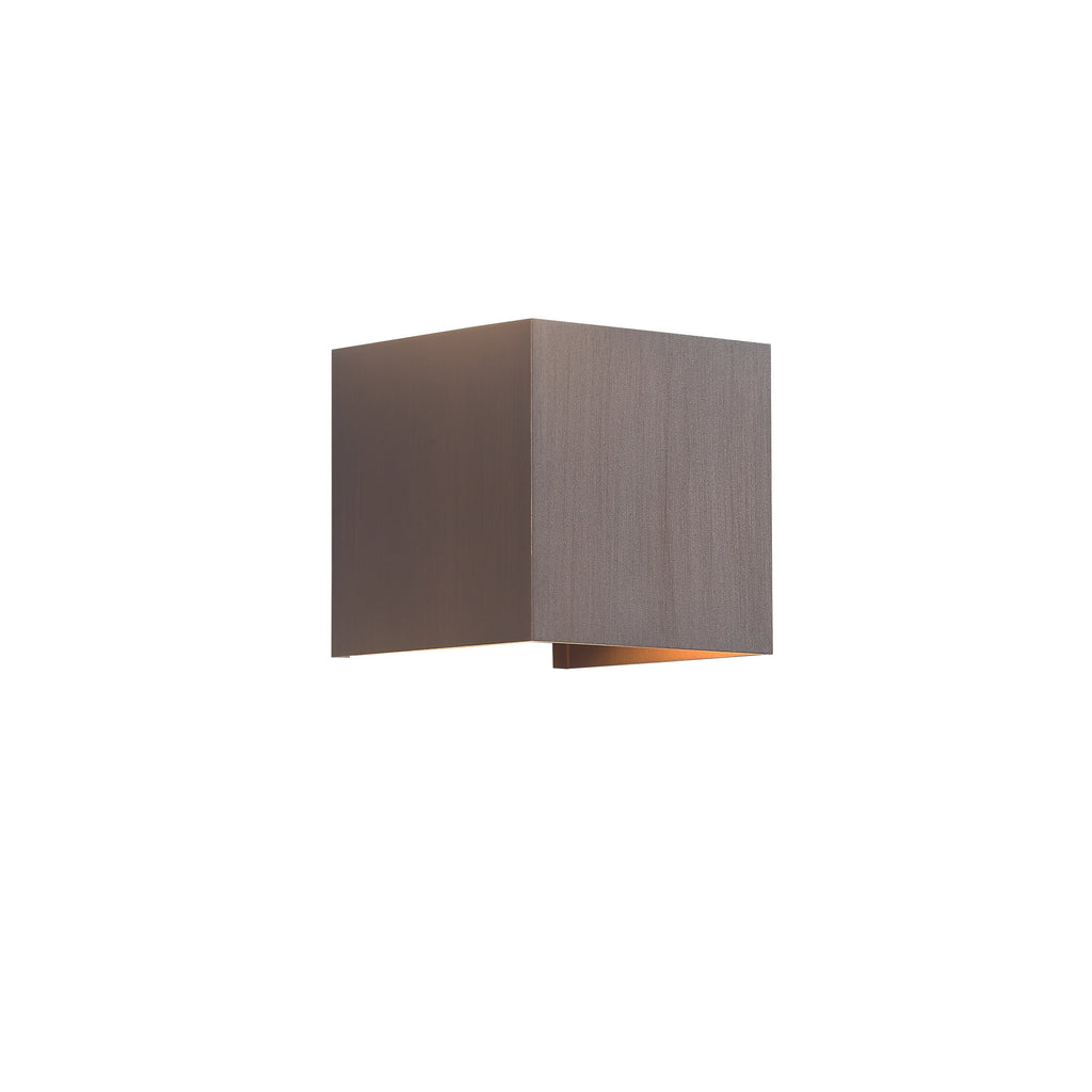 LED Væglampe 6W Udendørs Antique Copper