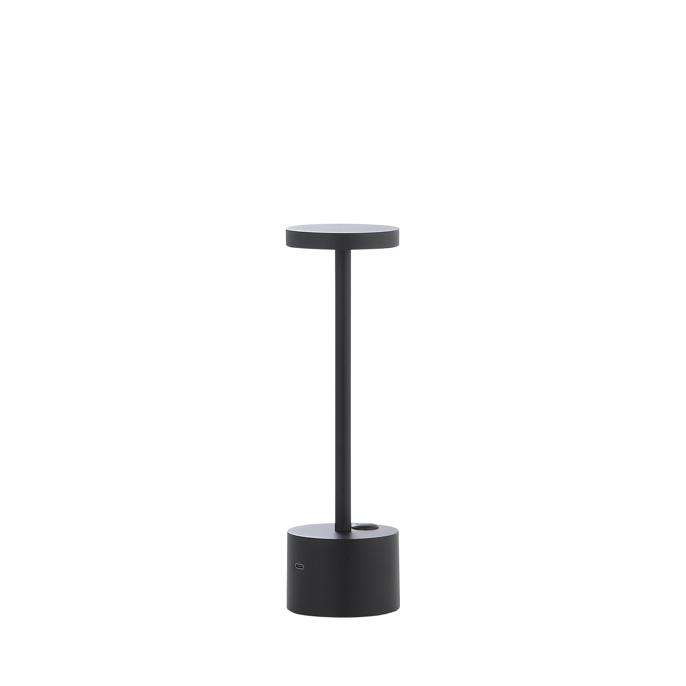 Bologna Mini LED Trådløs Bordlampe Sort
