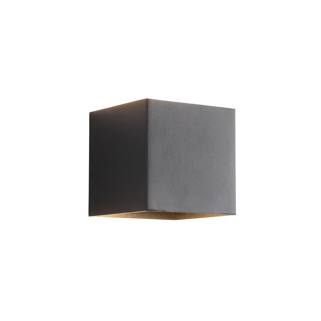 LED Væglampe XL 20W Udendørs Sort