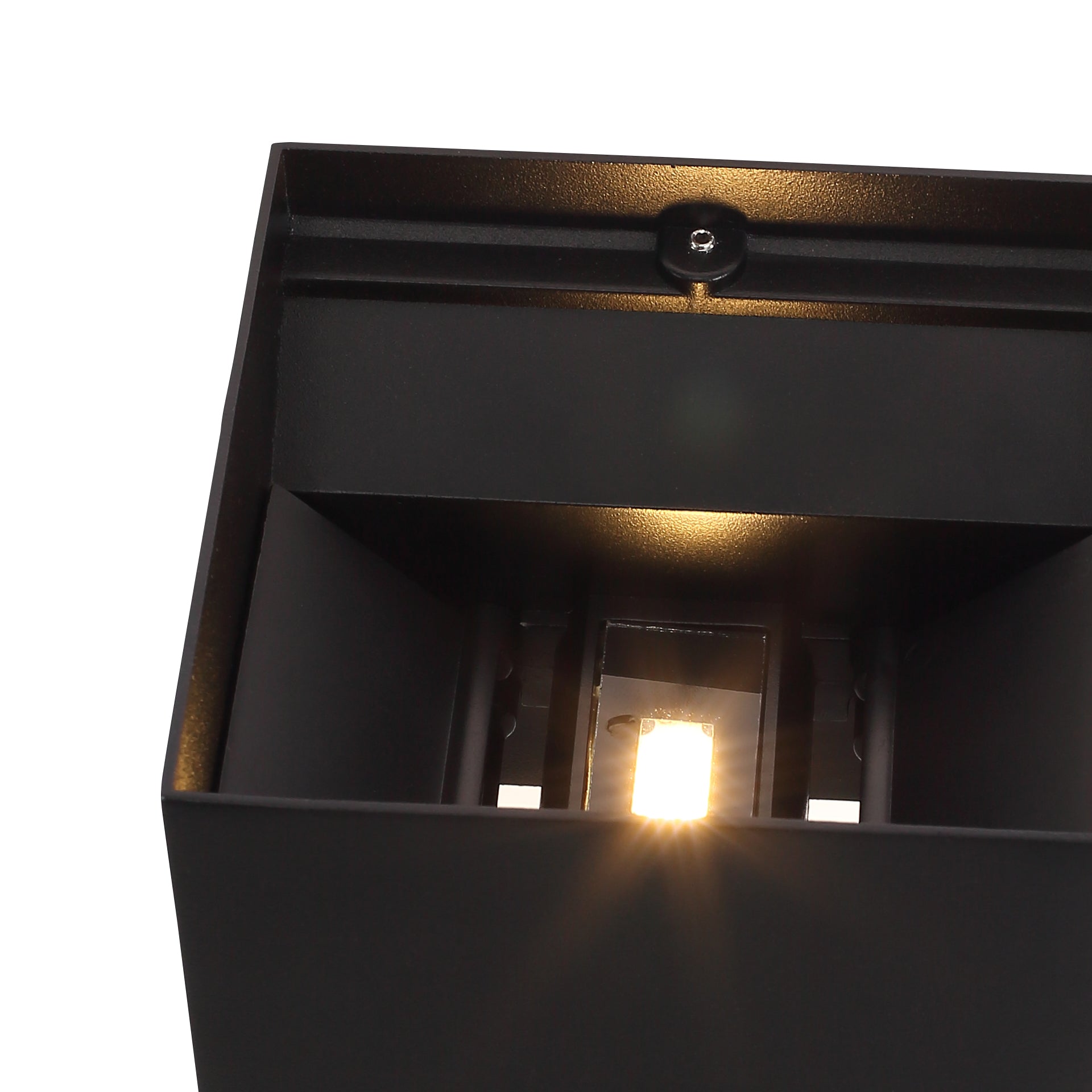 LED Væglampe XL 20W Udendørs Sort