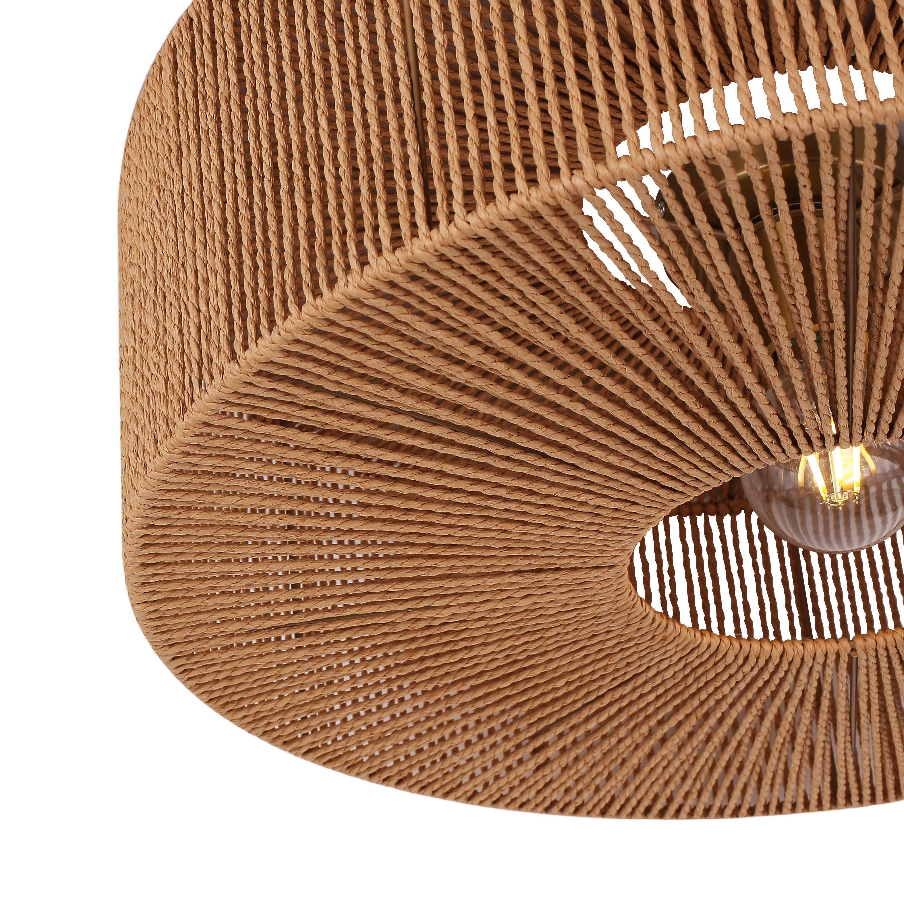 Braided Loftlampe Ø60
