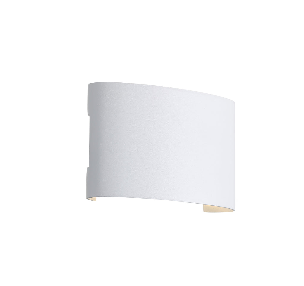 Ortelo 4W 12cm Væglampe Hvid