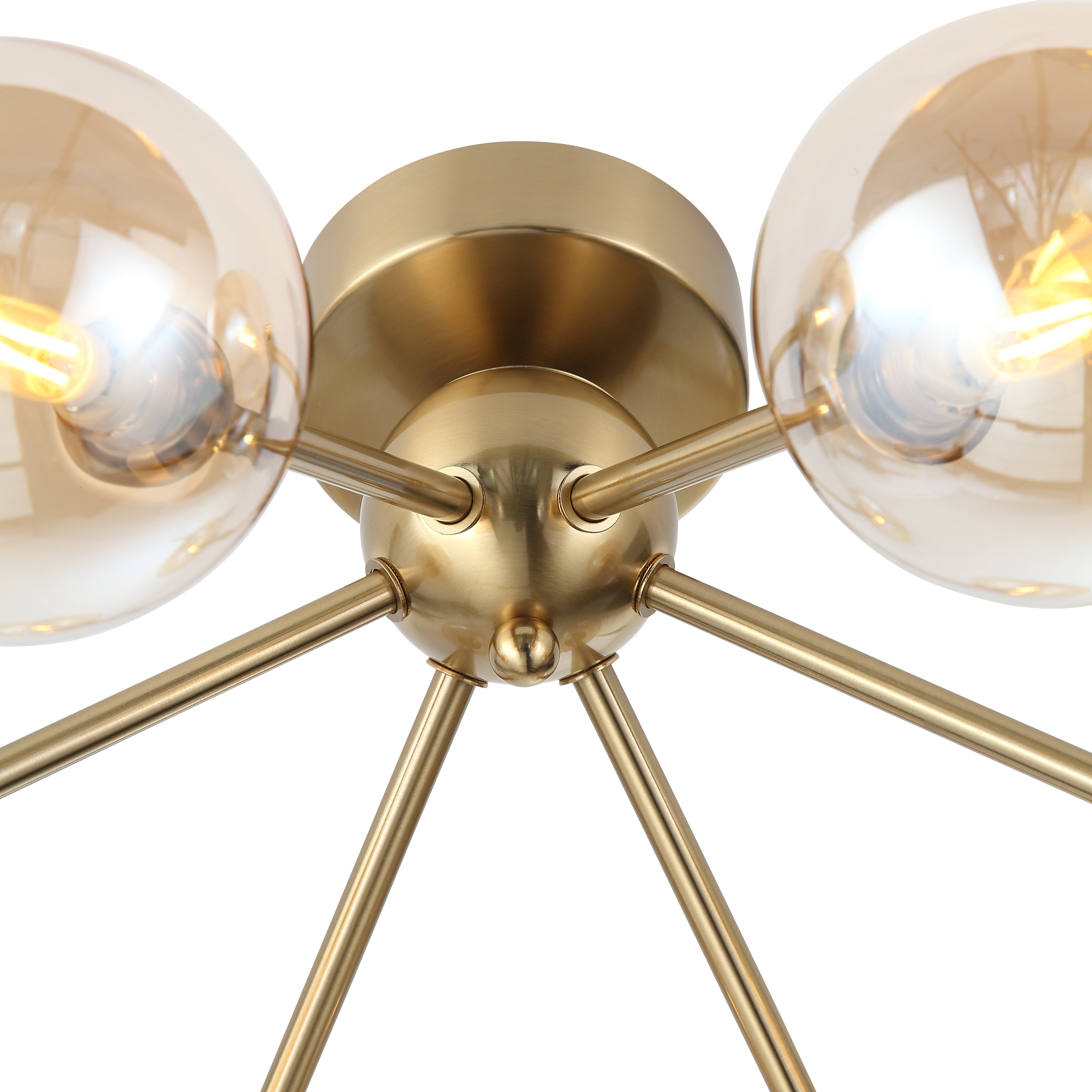 Lugano Loftlampe Ø51 Amber