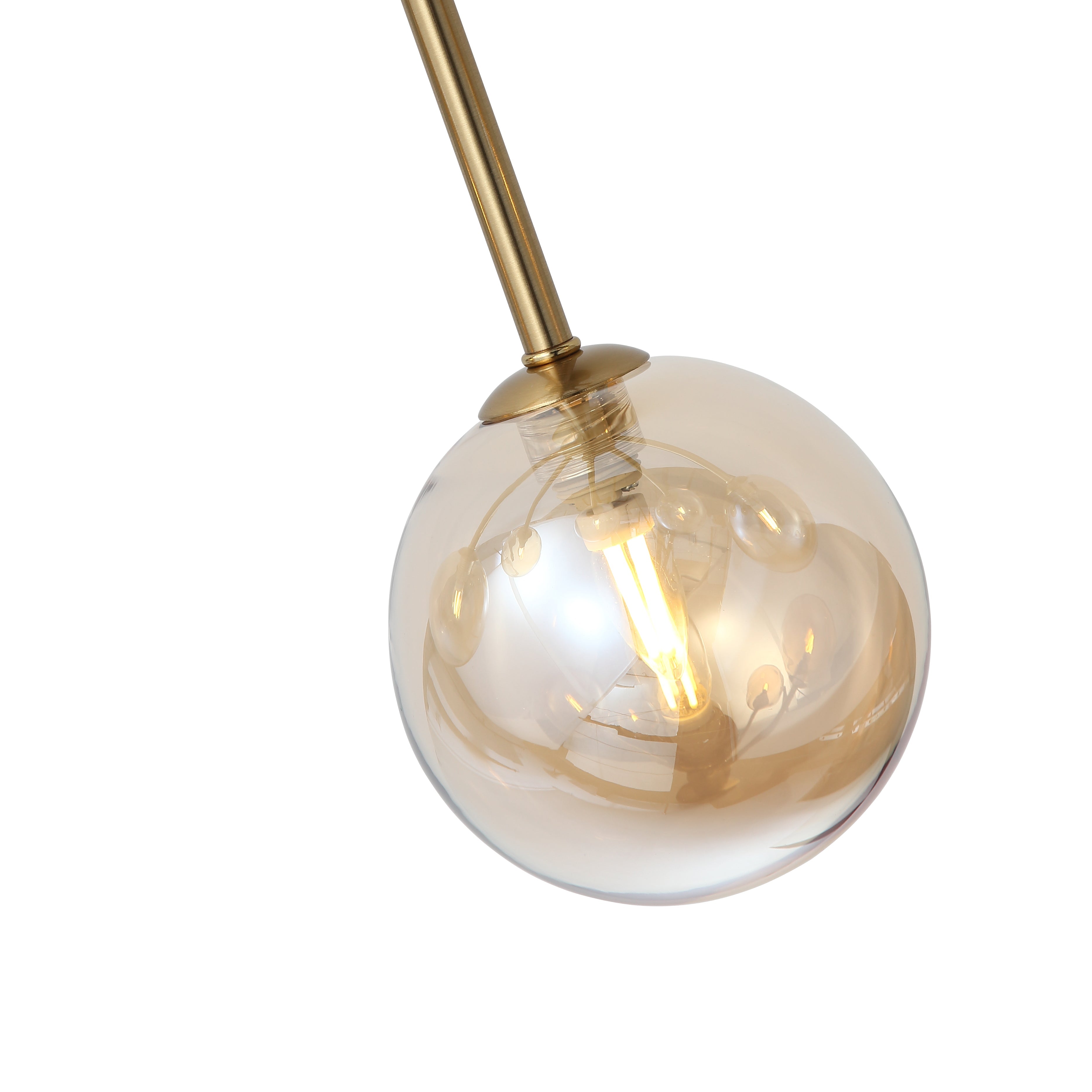 Lugano Loftlampe Ø51 Amber