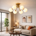 Lugano Loftlampe Ø51 Opal