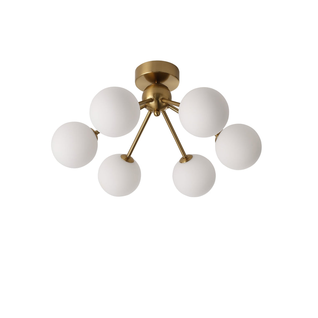 Lugano Loftlampe Ø51 Opal