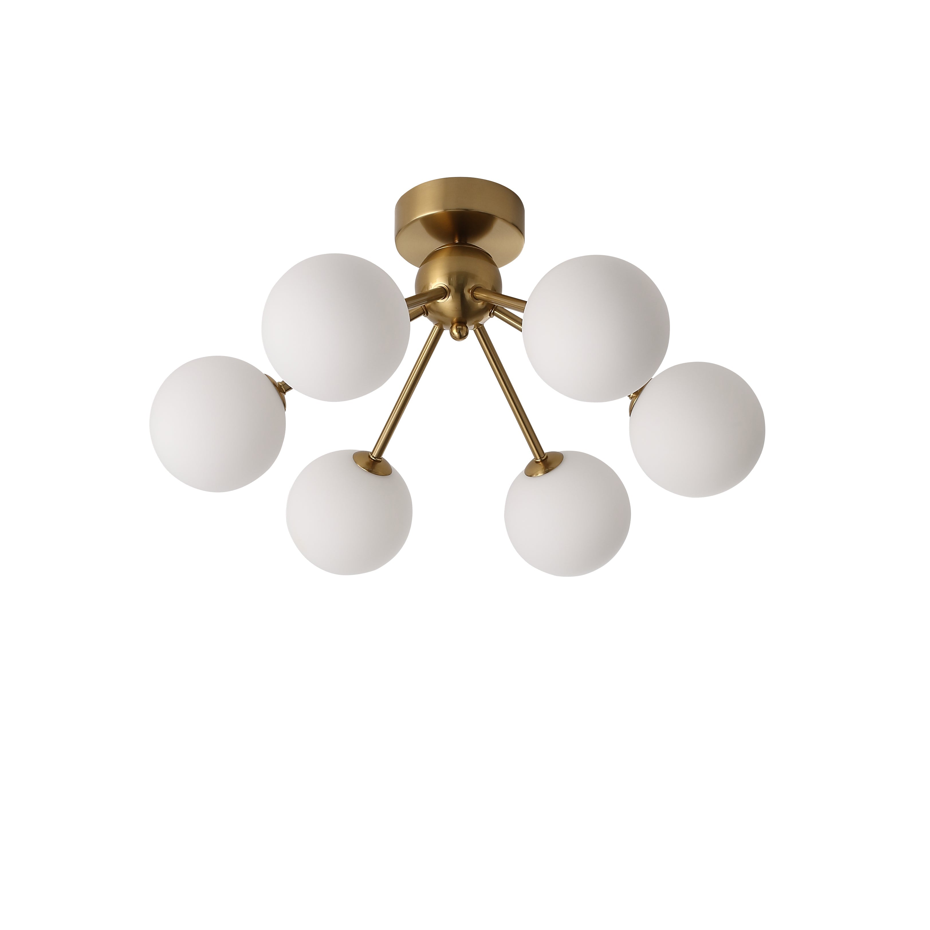 Lugano Loftlampe Ø51 Opal