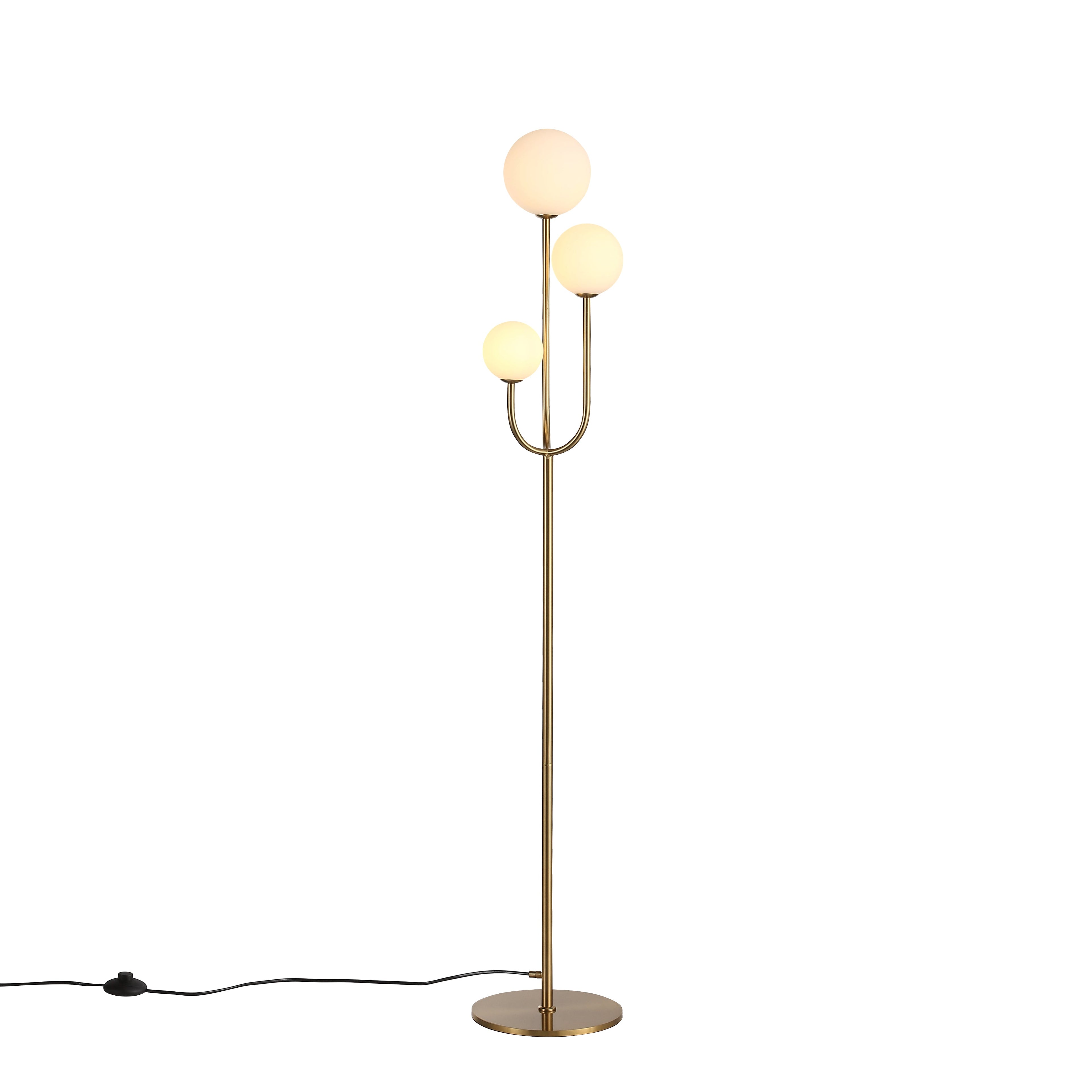 Bubbles Gulvlampe Opal