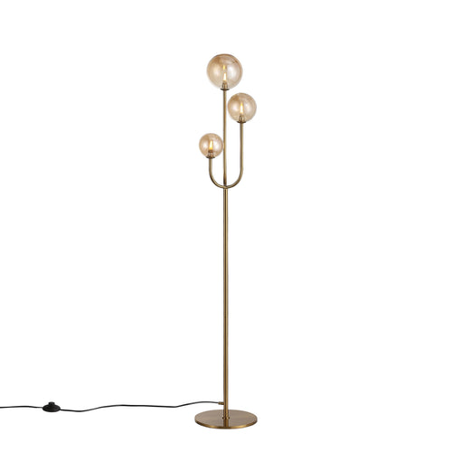 Bubbles Gulvlampe Amber