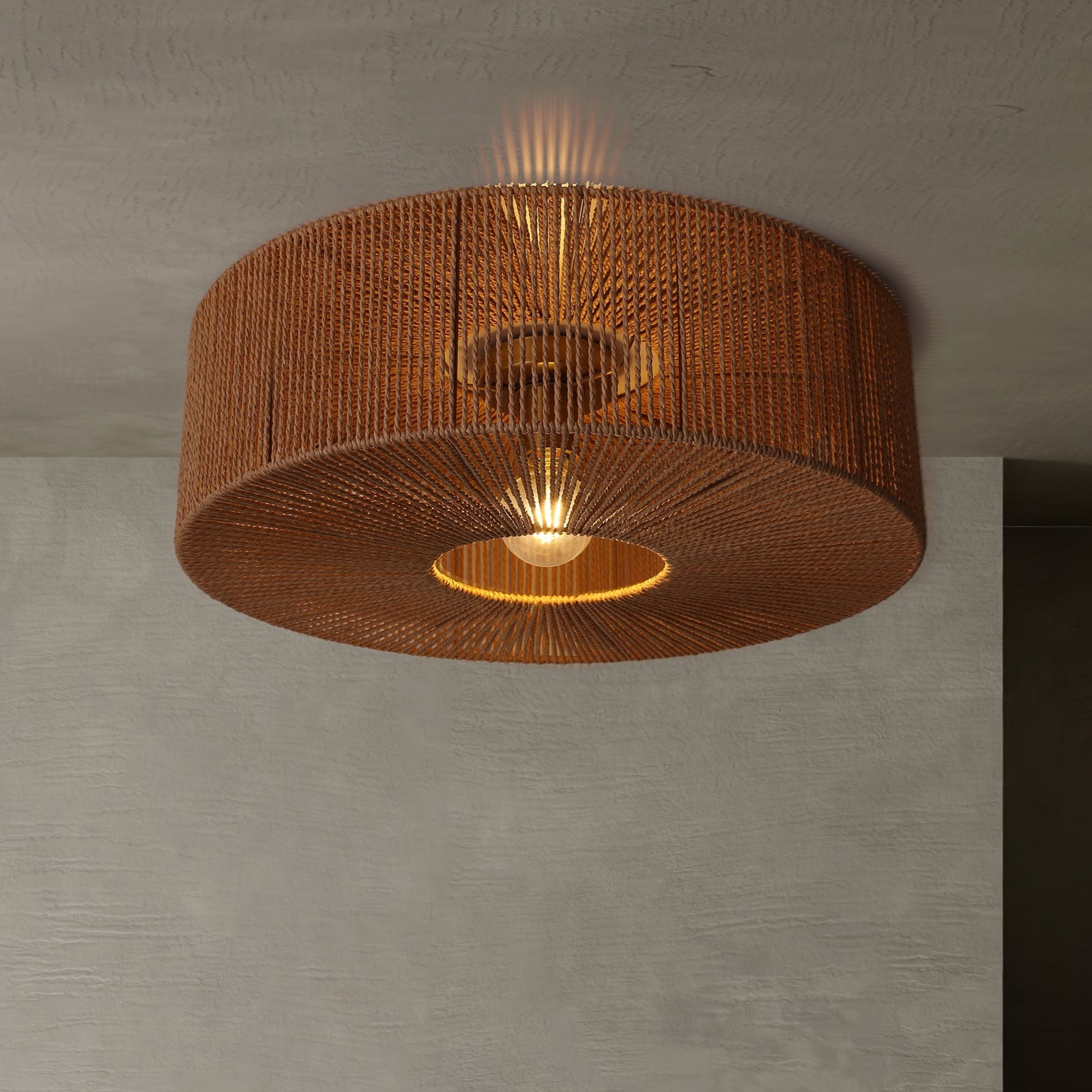 Braided Loftlampe Ø60