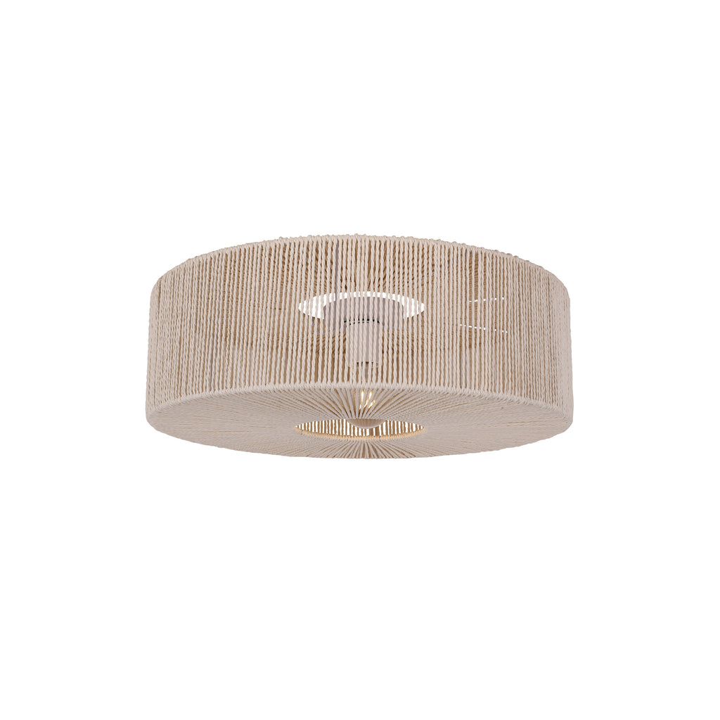 Braided Loftlampe Ø60 Raw White