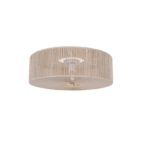 Braided Loftlampe Ø60 Raw White