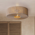Braided Loftlampe Ø60 Raw White