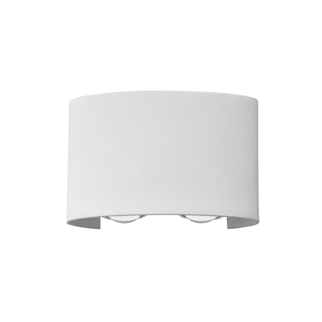 Ortelo 4W 12cm Væglampe Hvid